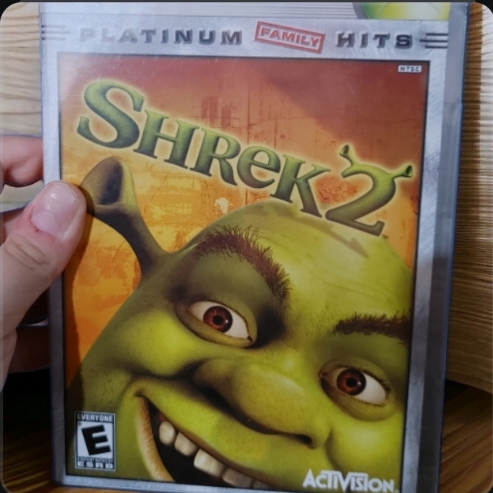 VintageShrek 2 Platinum Hits (Microsoft Xbox, 2004) Factory Sealed & Brand New!!